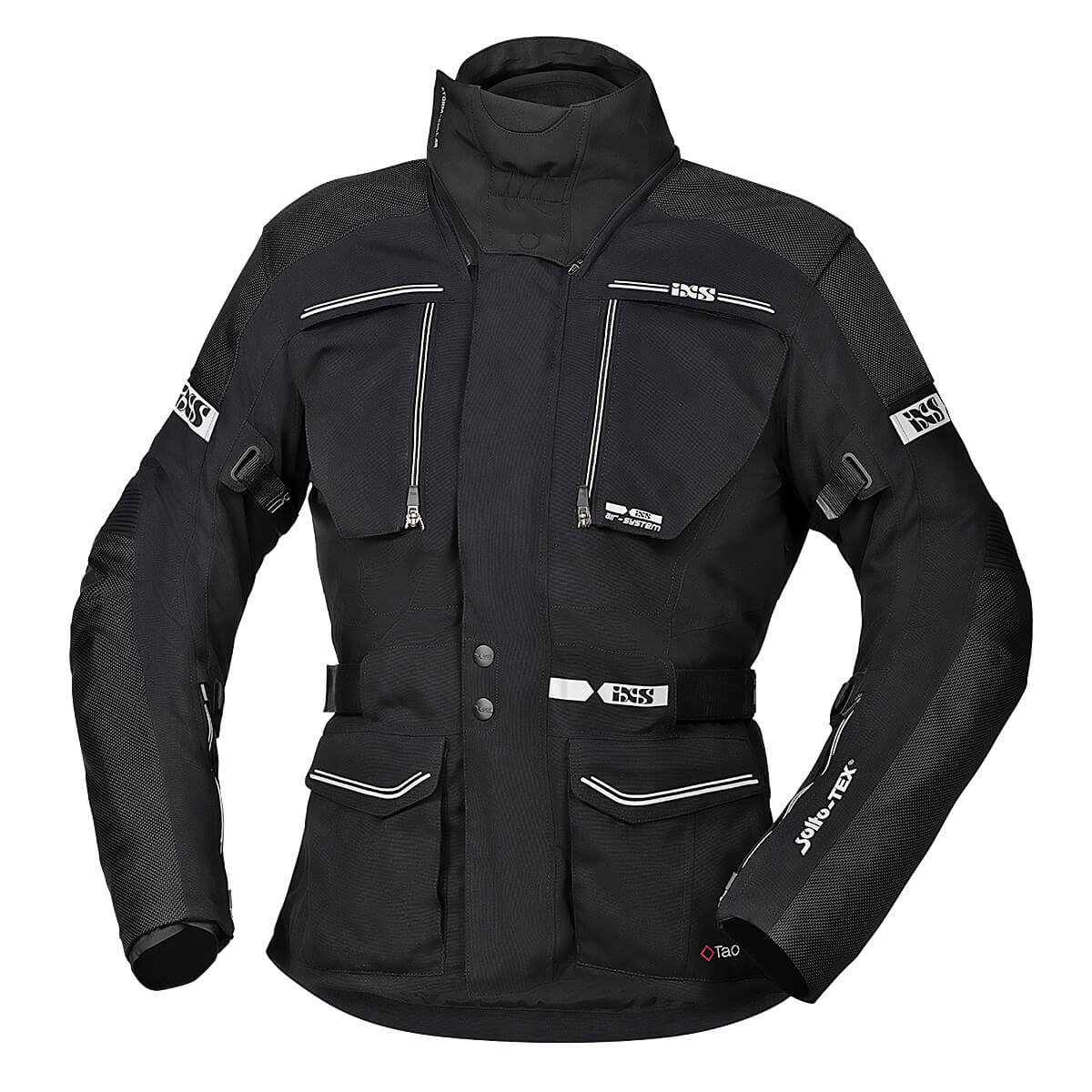 iXS Traveller-ST Motorrad-Tourenjacke – Schwarz
