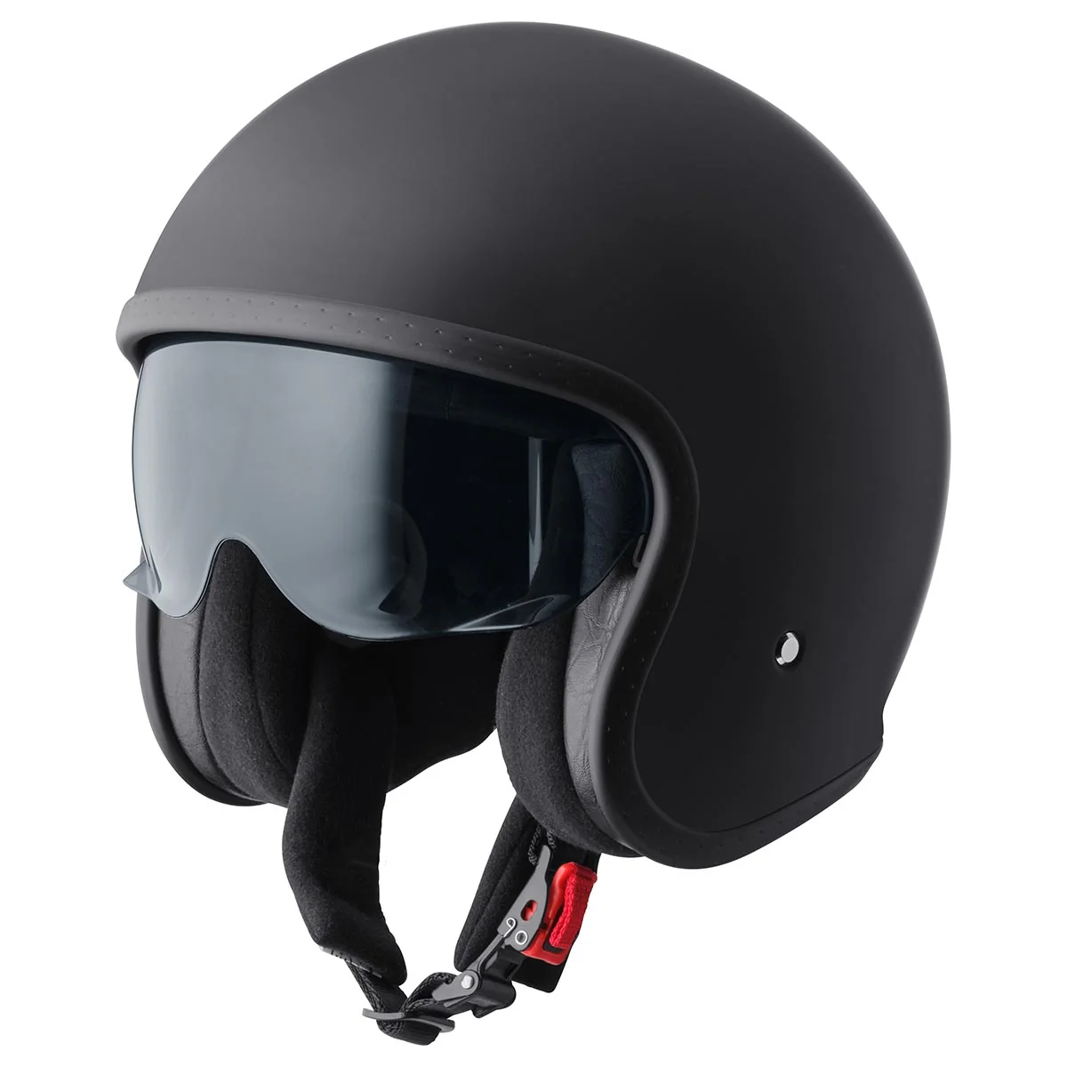 GMS Ride – Jethelm Schwarz matt