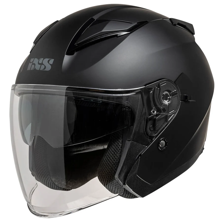 iXS 868 SV Jethelm in Schwarz matt, Seitenansicht