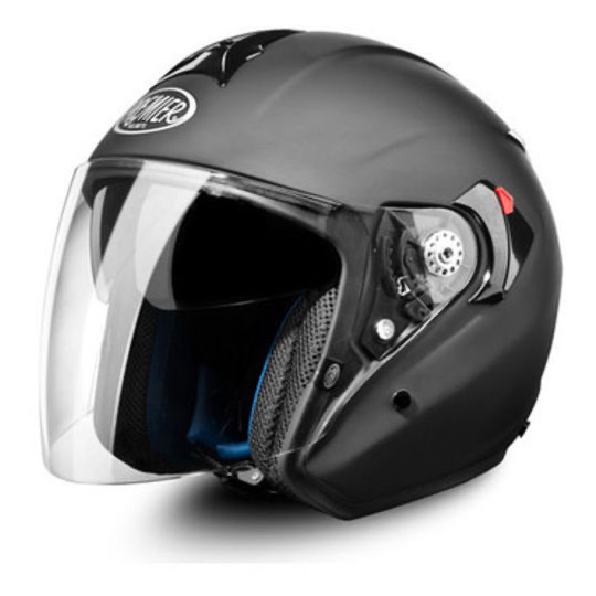 Premier JT4 Touring Jethelm Schwarz matt