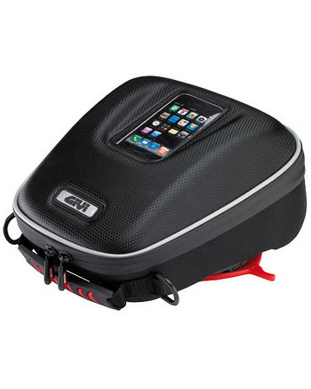GIVI 3D601 Tanklock Tankrucksack in Schwarz mit Sichtfenster