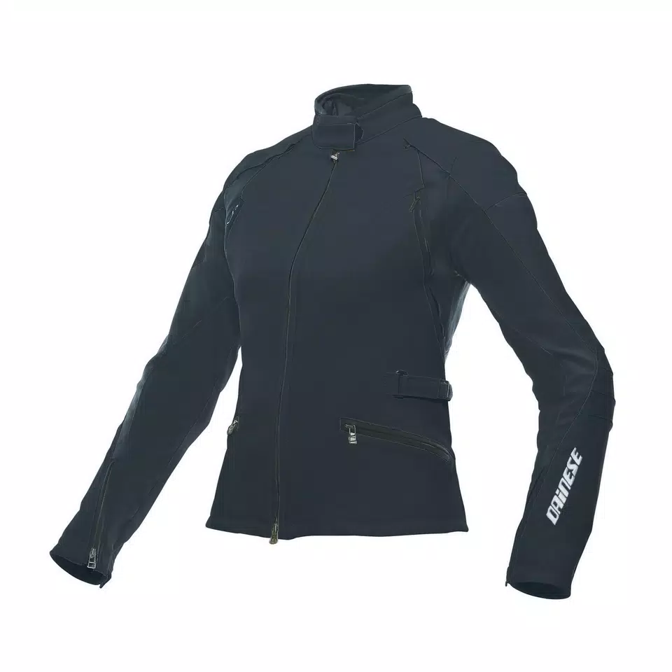 Dainese Arya Lady Tex Damen-Motorradjacke in Schwarz