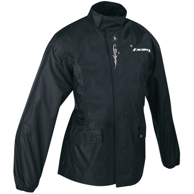 IXON Basic Lady Damen-Regenjacke Schwarz XL