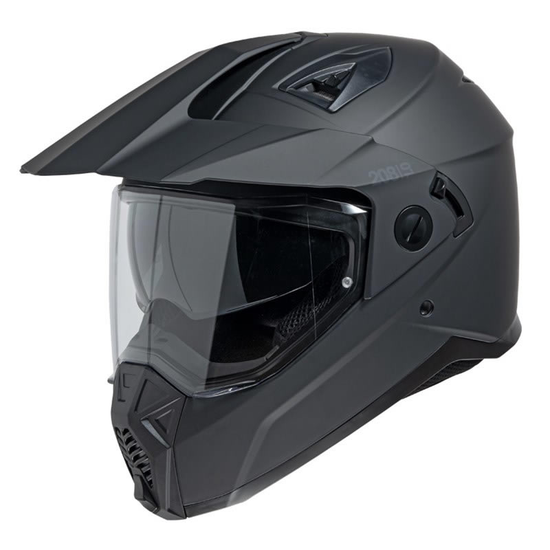 iXS 208 1.0 Endurohelm in Schwarz matt, Grösse M