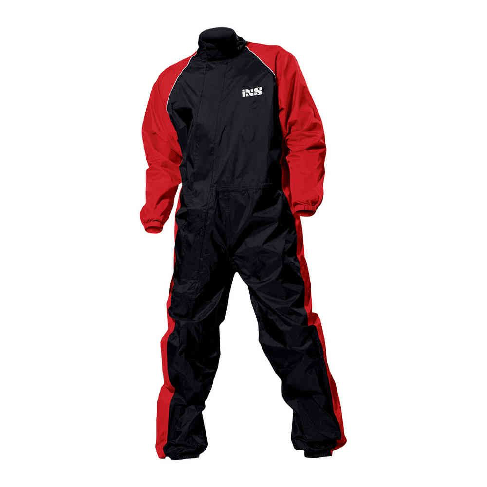 iXS Orca Evo Regenkombi Schwarz/Rot S