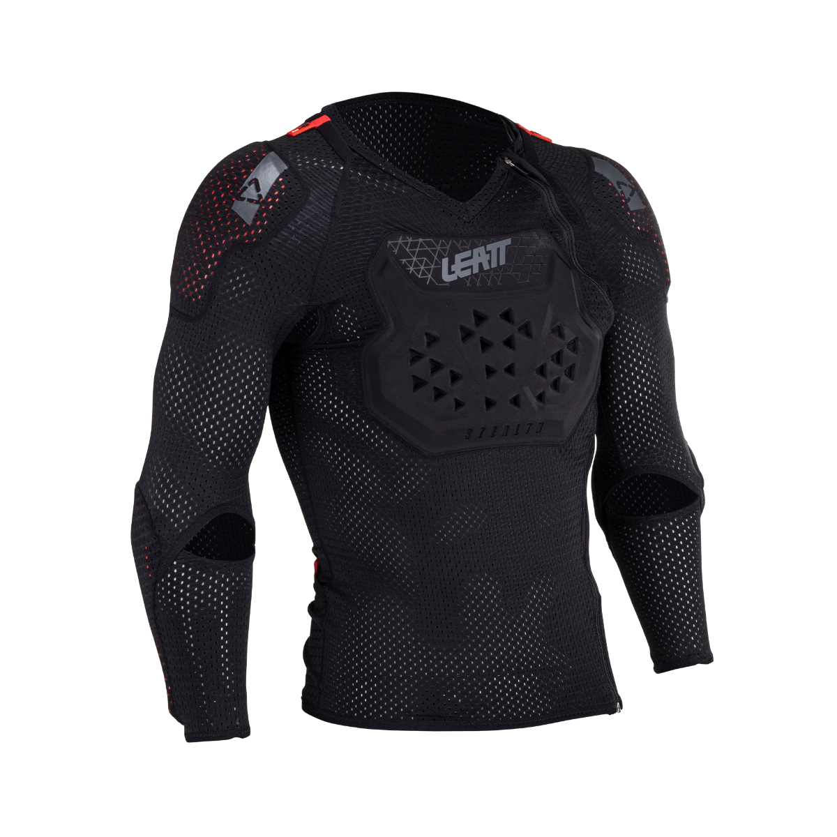 Leatt ReaFlex Stealth Protektorenjacke in Schwarz