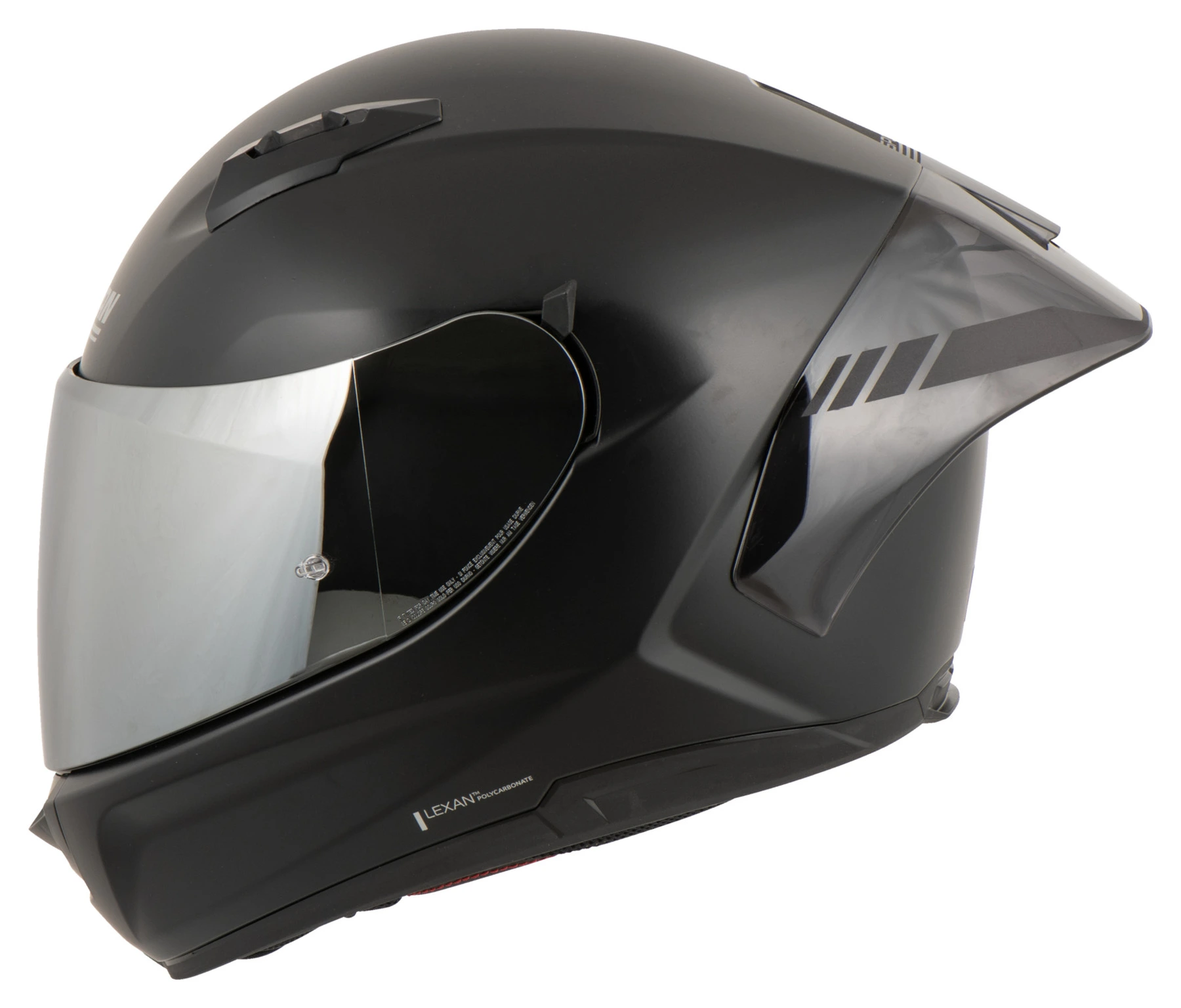 Nolan N60-6 Sport Silver Edition 18 Integralhelm Matt-Schwarz Seitenansicht
