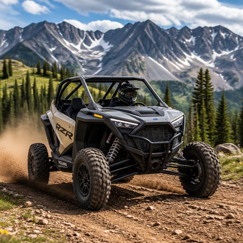 UTV im alpinen Gelände